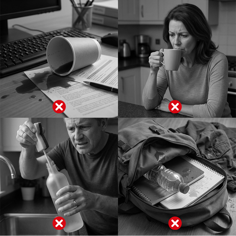 Frost Water Bottle | Stainless Steel, Vacuum-Sealed, Leak-Proof, 600ml 2