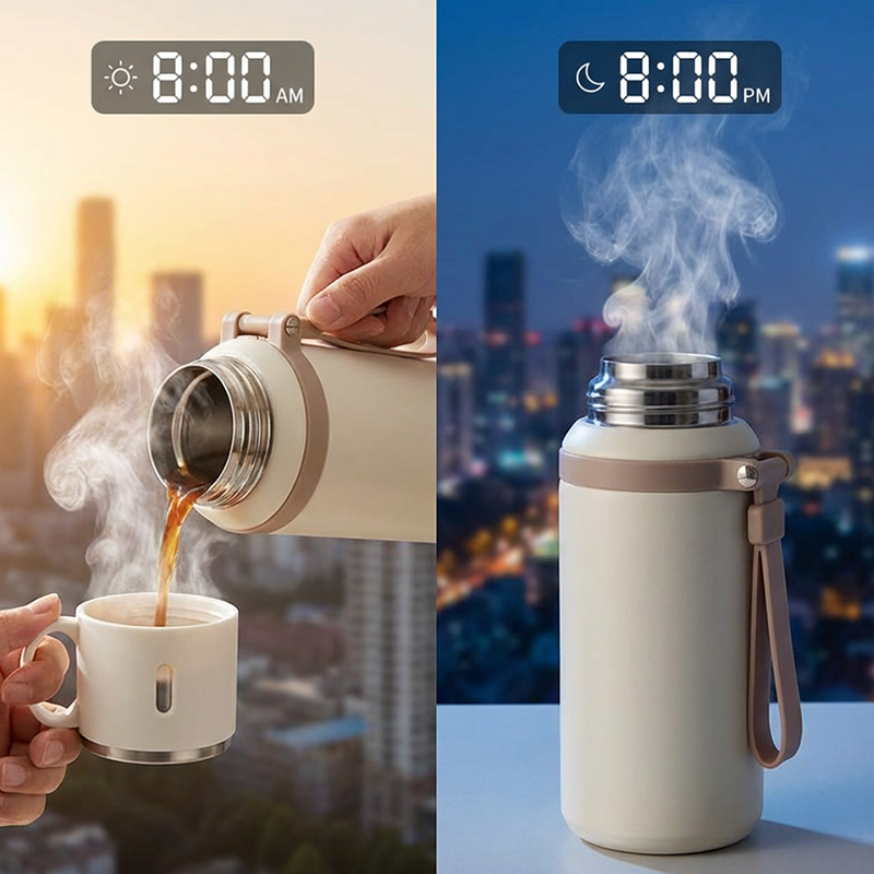 Frost Water Bottle | Stainless Steel, Vacuum-Sealed, Leak-Proof, 600ml 3