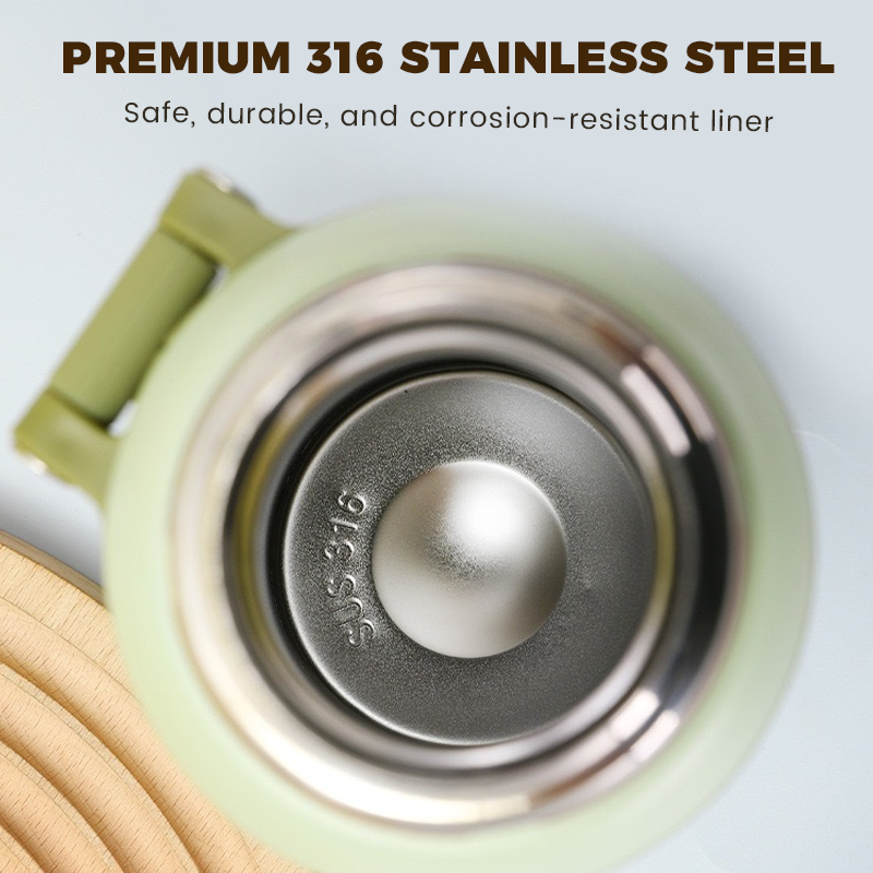 Frost Water Bottle | Stainless Steel, Vacuum-Sealed, Leak-Proof, 600ml 5