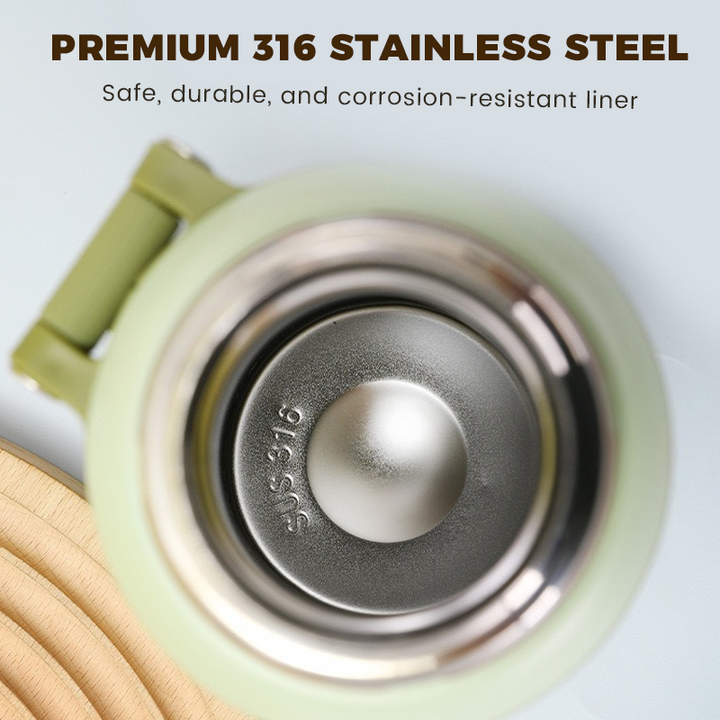 Frost Water Bottle | Stainless Steel, Vacuum-Sealed, Leak-Proof, 600ml 5