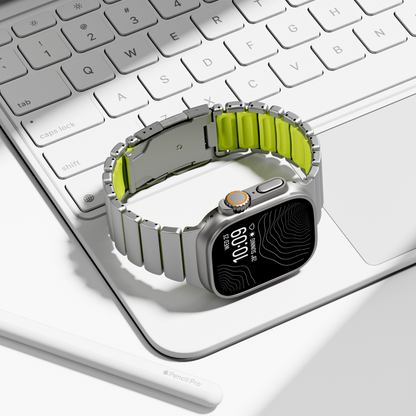 Garnet Titanium Watch Band | Durable, Water-Resistant for Apple Watch Ultra 1