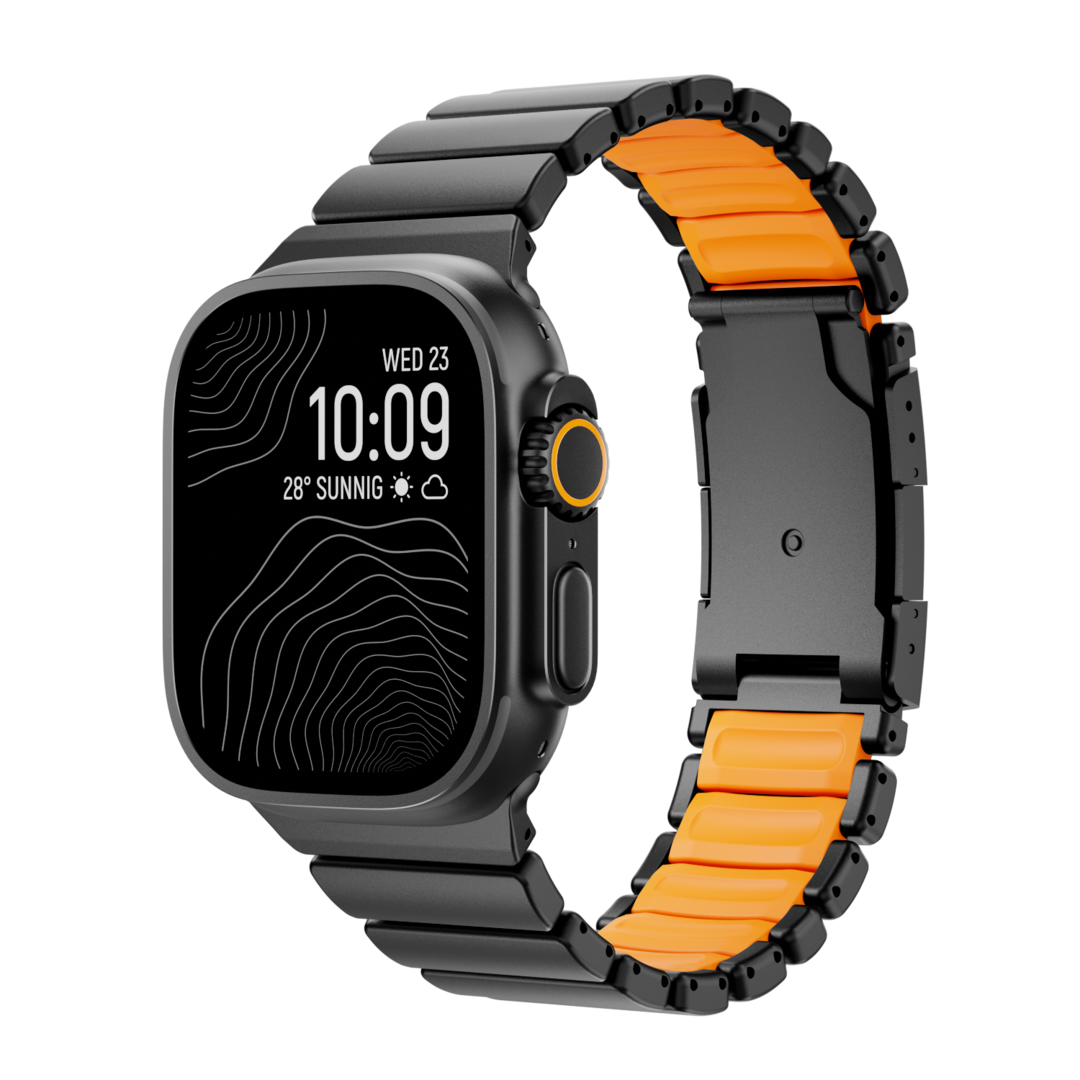 Garnet Titanium Watch Band | Durable, Water-Resistant for Apple Watch Ultra 11