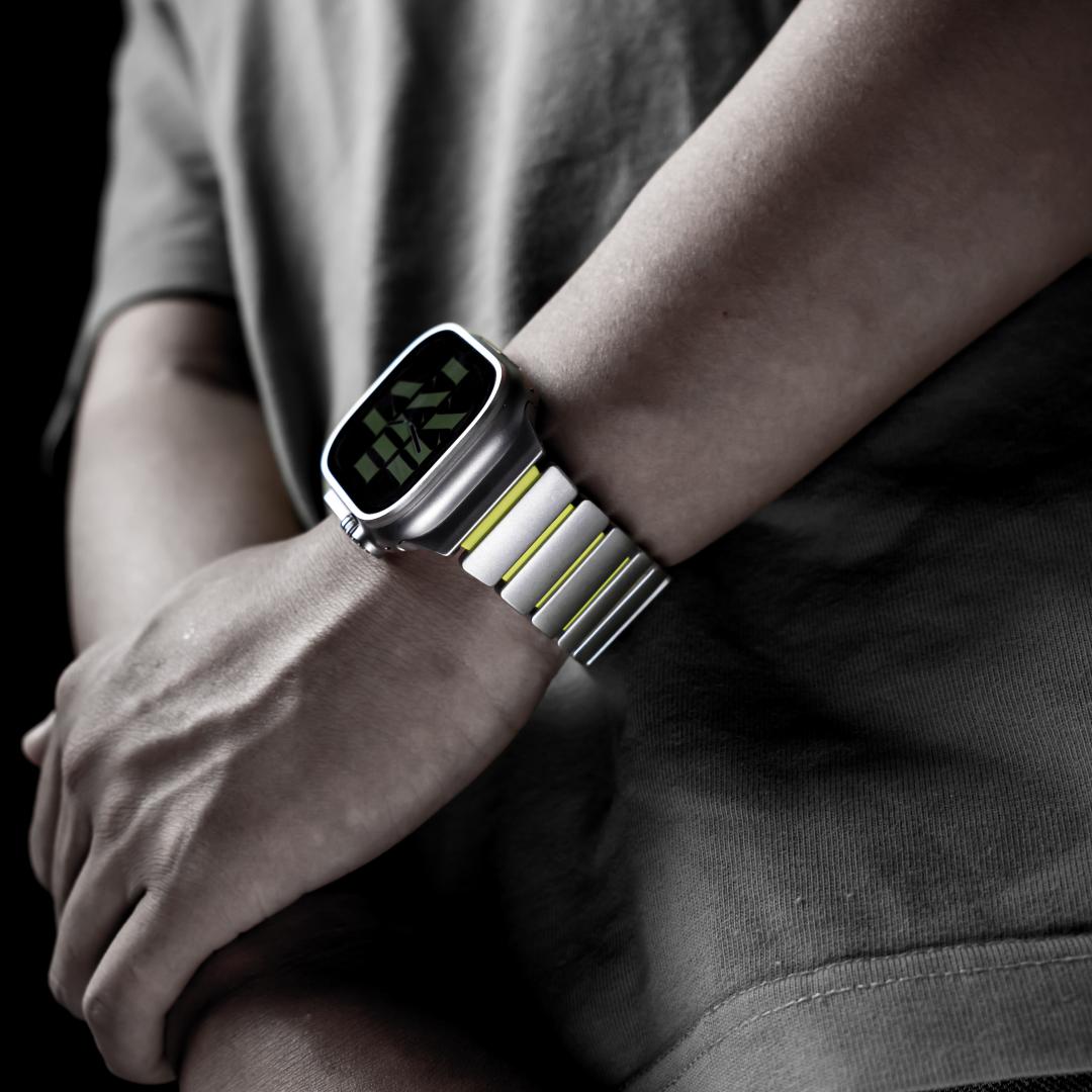 Garnet Titanium Watch Band | Grade 5, Waterproof for Apple Watch Ultra 4