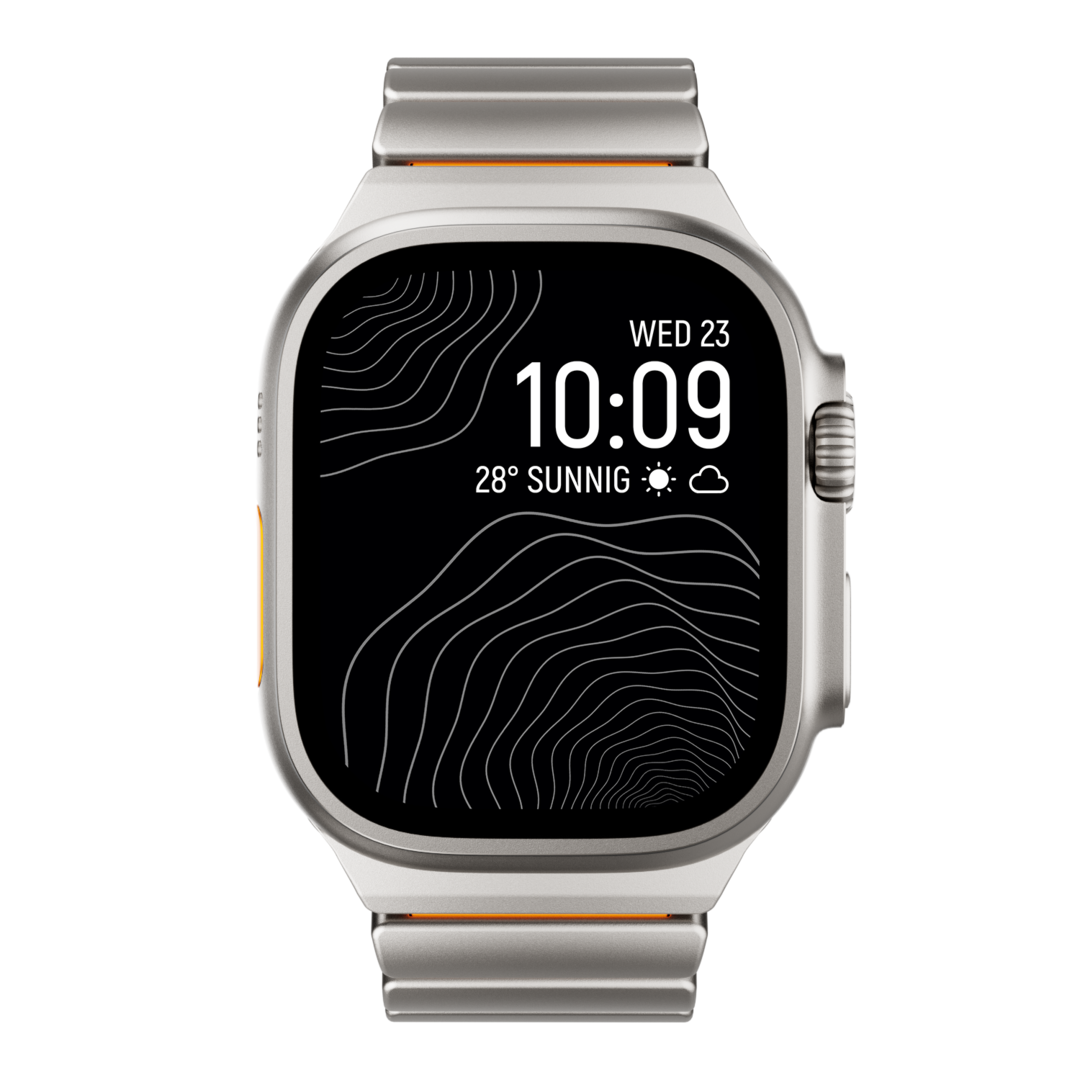 Garnet Titanium Watch Band | Grade 5, Waterproof for Apple Watch Ultra 7