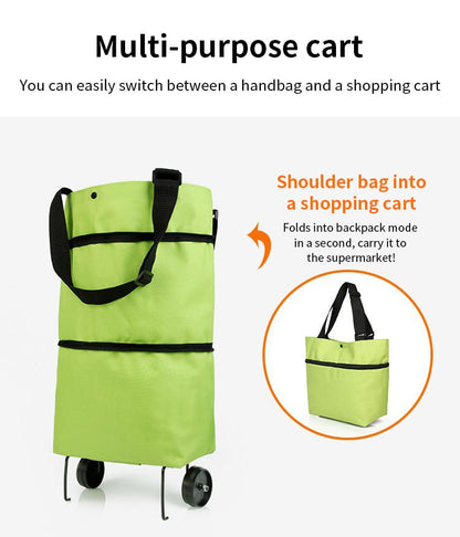 Grove Folding Shopping Bag | Eco-Friendly, Large Capacity, Durable Oxford Cloth 3