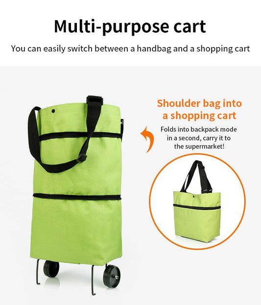 Grove Folding Shopping Bag | Eco-Friendly, Large Capacity, Durable Oxford Cloth 3