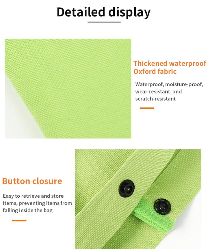 Grove Folding Shopping Bag | Eco-Friendly, Large Capacity, Durable Oxford Cloth 6