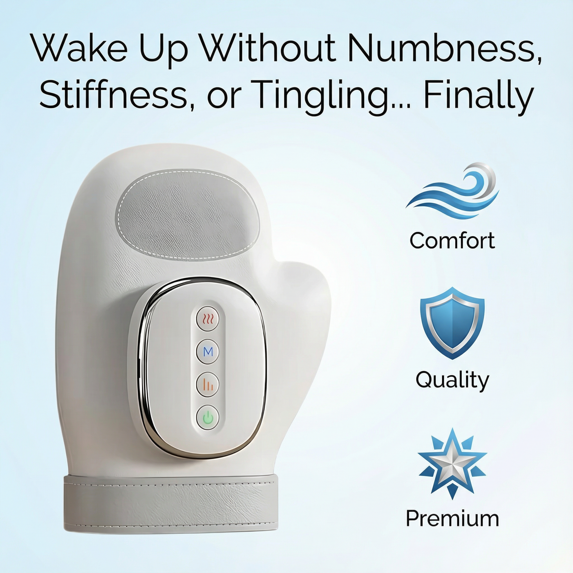 Haven Hand Massager | Ergonomic Design for Arthritis Relief, Portable 5