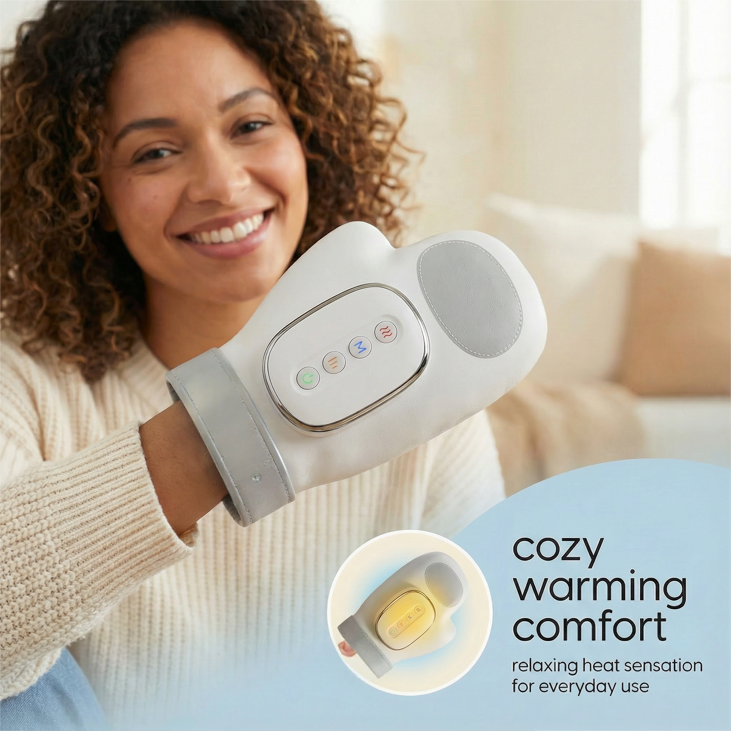 Haven Hand Massager | Ergonomic Design for Arthritis Relief, Portable 6