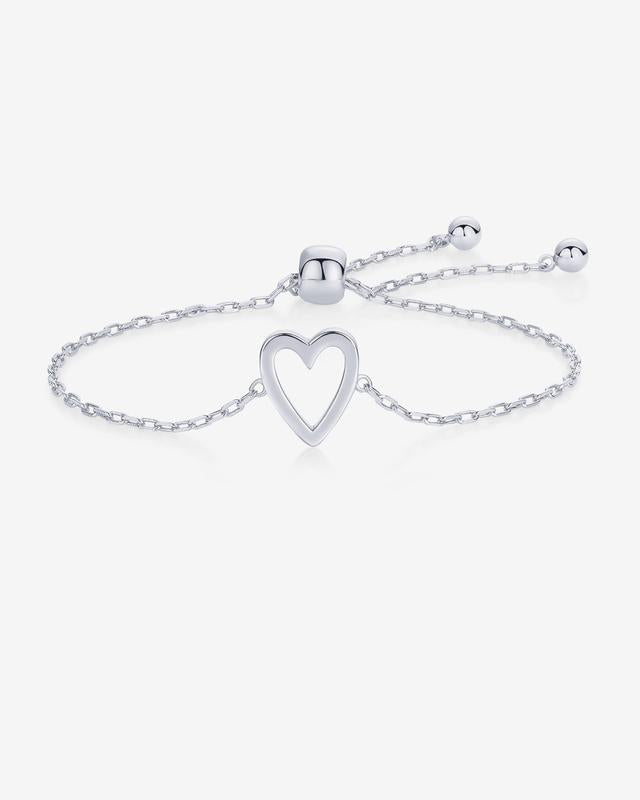 Havia Hearts Bracelet | Adjustable Premium Alloy, Elegant Design 6