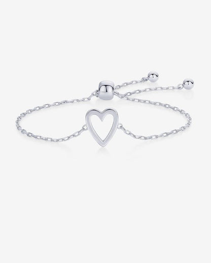 Havia Hearts Bracelet | Adjustable Premium Alloy, Elegant Design 6