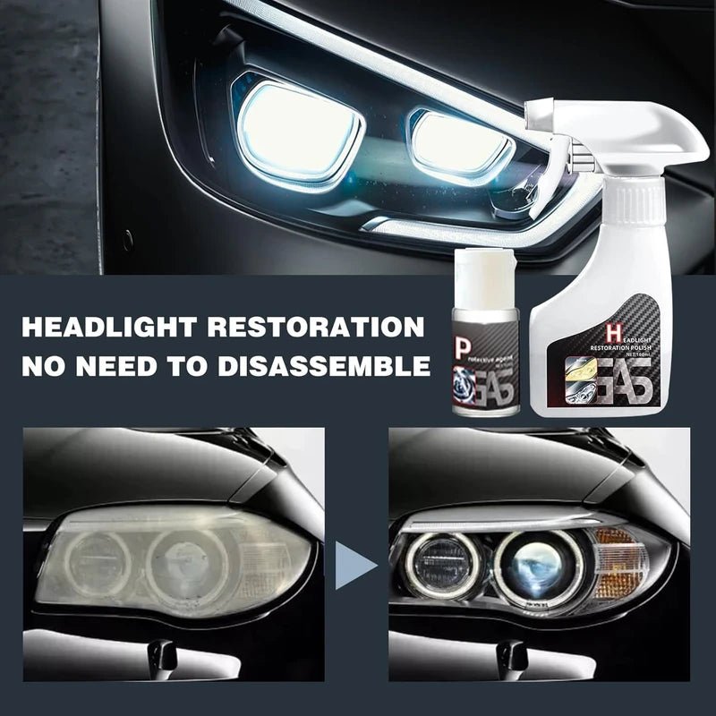 Horizon Headlight Cleaner | Instant Clarity, UV Protection 1