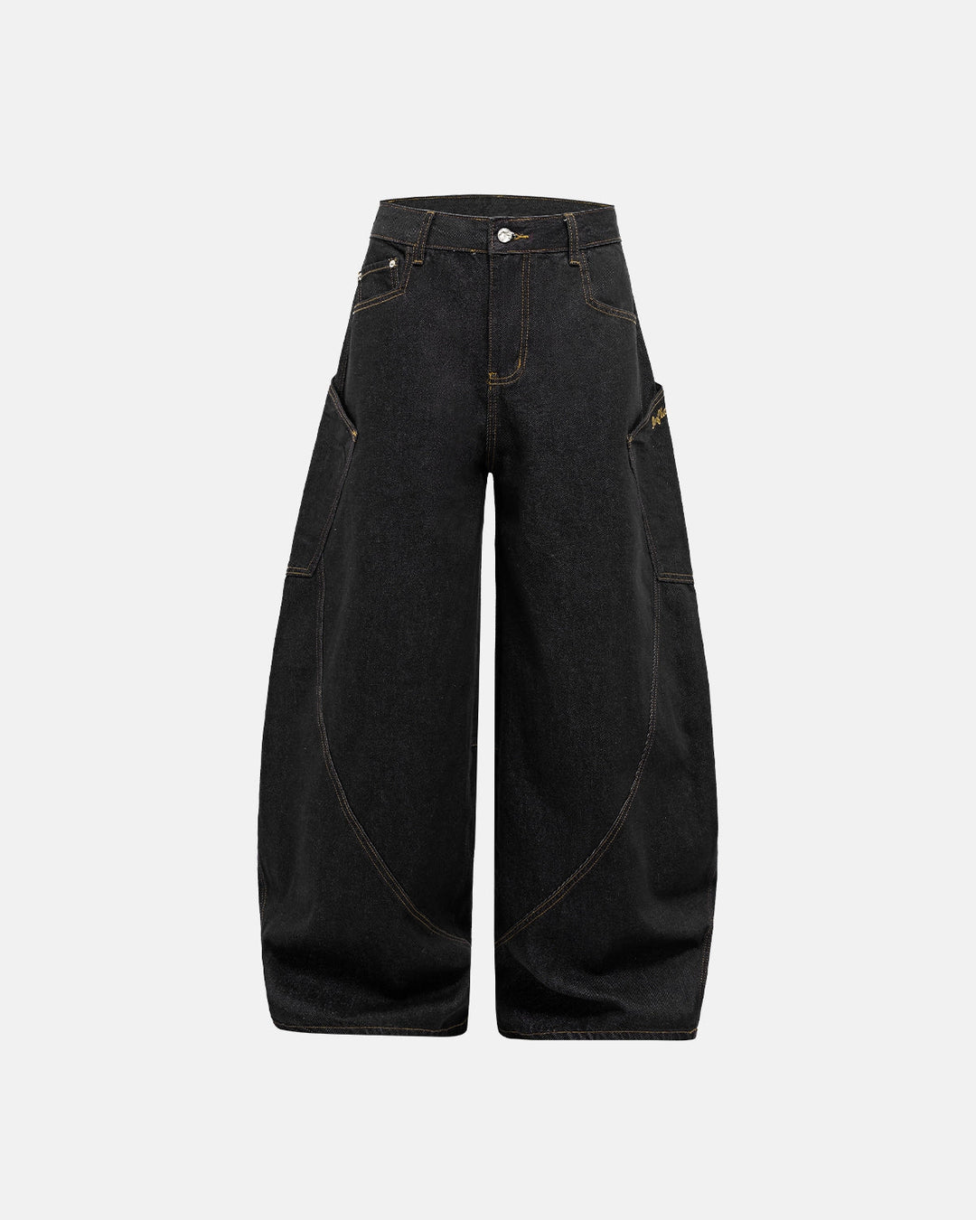 Ivy Wide Leg Jeans | Comfortable Cotton Blend, Loose Fit 0