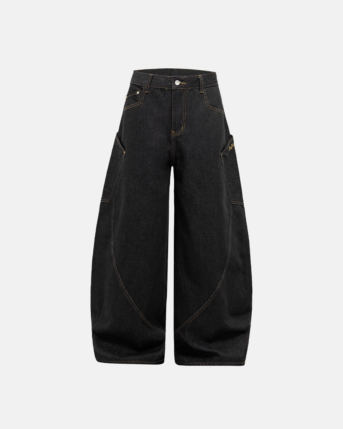 Ivy Wide Leg Jeans | Comfortable Cotton Blend, Loose Fit 0