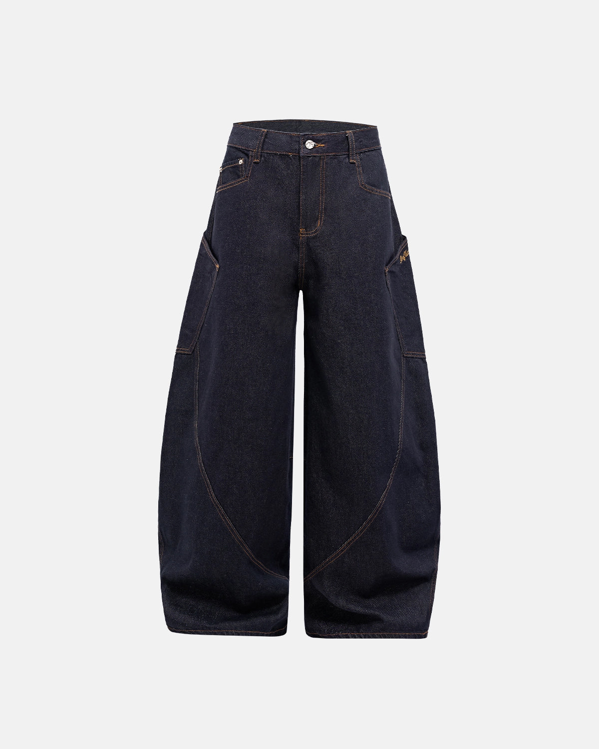 Ivy Wide Leg Jeans | Comfortable Cotton Blend, Loose Fit 2