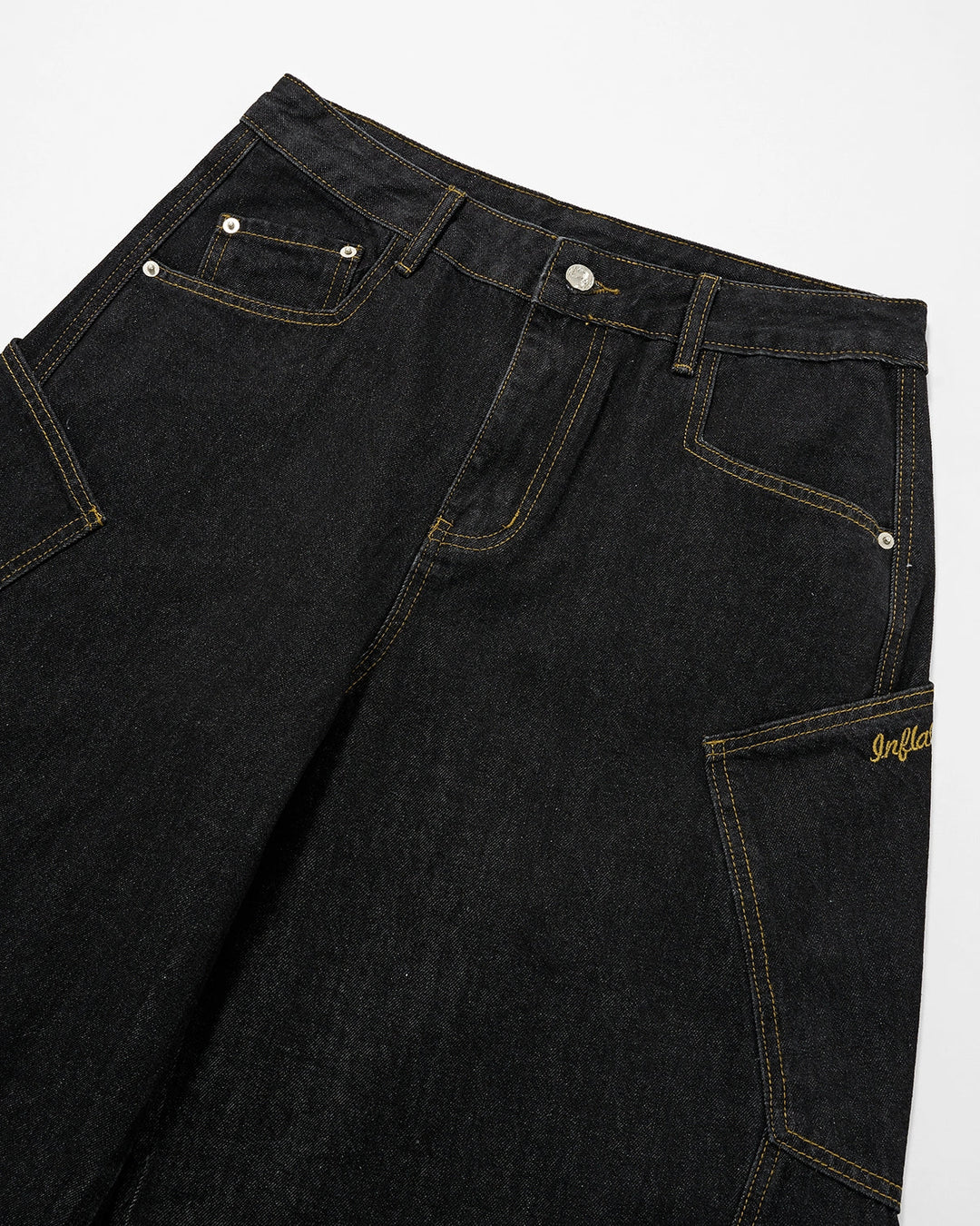 Ivy Wide Leg Jeans | Comfortable Cotton Blend, Loose Fit 4