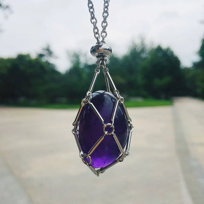 Jewelance Adjustable Necklace | Interchangeable Crystal Cage, Hypoallergenic Copper 3