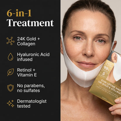 Jewelift Mask | Sculpting Jawline Enhancer, Skin-Friendly Fabric 1