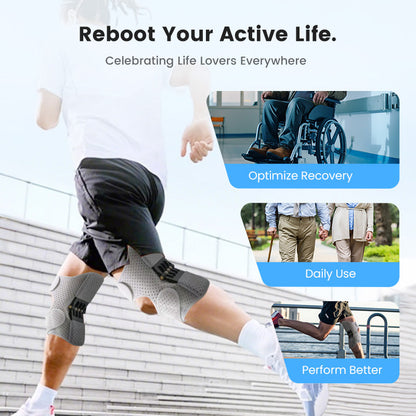 KneeGuard Knee Pads | Adjustable, Breathable Knee Protector for Basketball and Sports 1