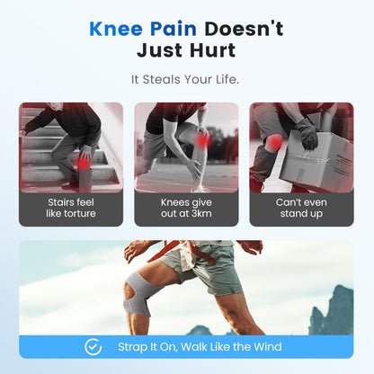KneeGuard Knee Pads | Adjustable, Breathable Knee Protector for Basketball and Sports 3
