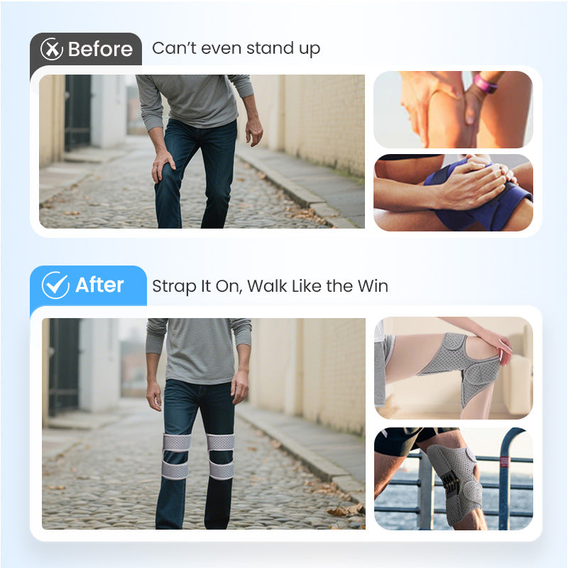 KneeGuard Knee Pads | Adjustable, Breathable Knee Protector for Basketball and Sports 6