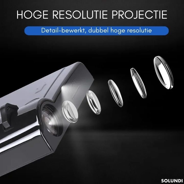 LumeVibe Door Projector | Custom Logo Projections, Durable ABS 1