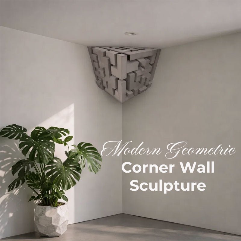 MagiCube Wall Decal | 3D Geometric Vinyl Design, Easy Peel and Stick 0