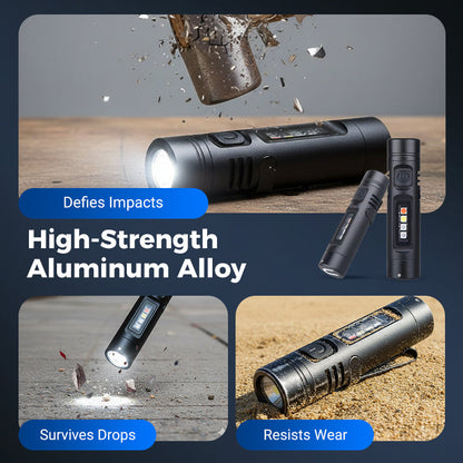 Milo Mini Flashlight | Rechargeable, Multi-Functional Aluminum Alloy 4