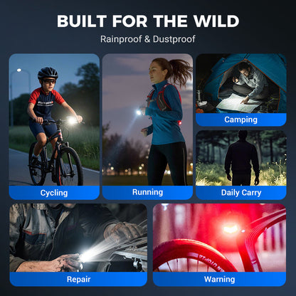 Milo Mini Flashlight | Rechargeable, Multi-Functional Aluminum Alloy 7