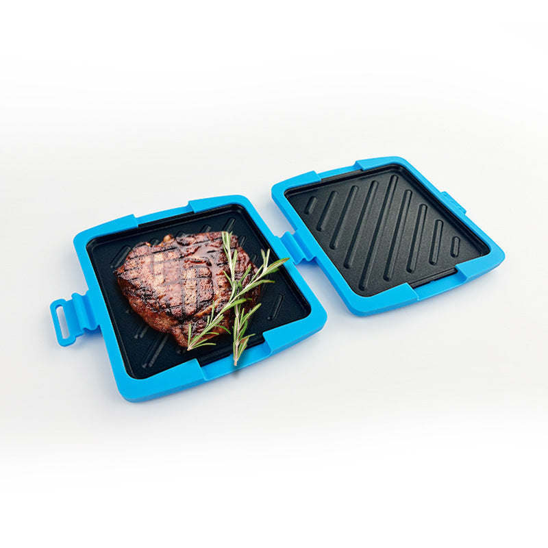Milo Sandwich Maker | Food-Grade Non-Stick, Microwave Safe 0