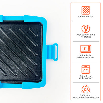 Milo Sandwich Maker | Food-Grade Non-Stick, Microwave Safe 6