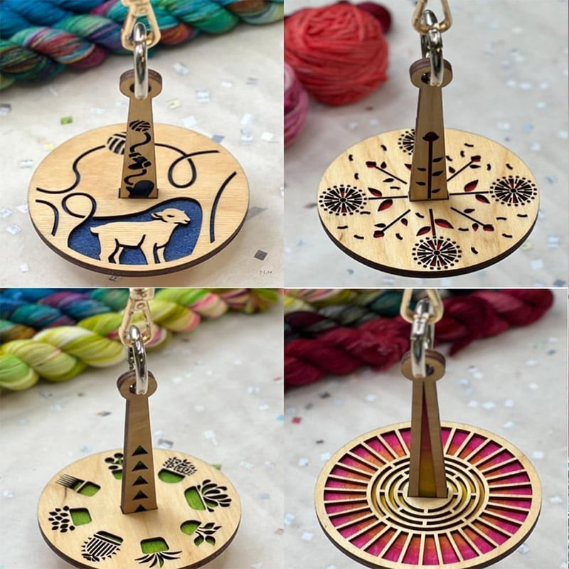 Mira Yarn Organizer | Handcrafted Crochet Yarn Holder, Tangle-Free Design 2