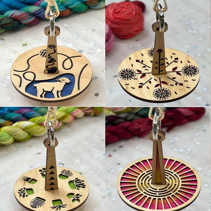 Mira Yarn Organizer | Handcrafted Crochet Yarn Holder, Tangle-Free Design 2