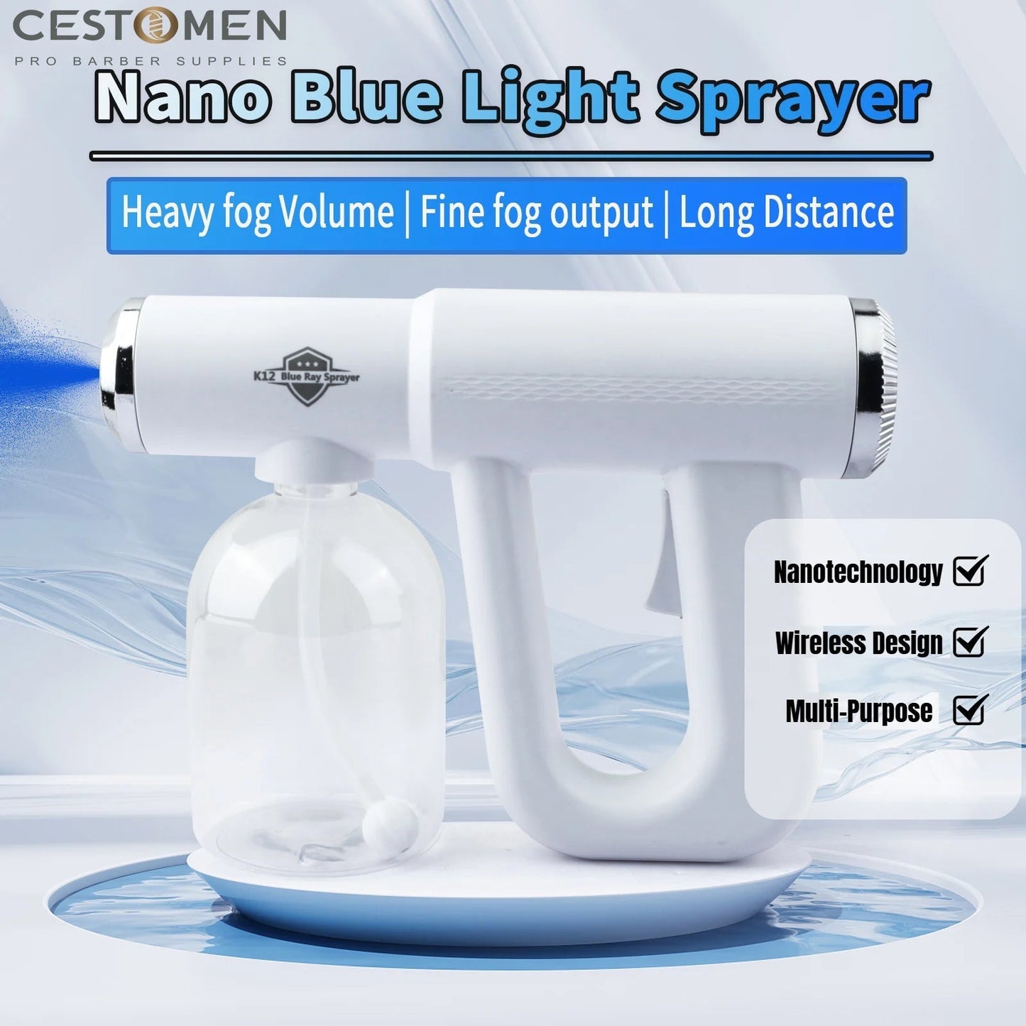 Navi Mist Spray Gun | Rechargeable 300ML Cleaning Device 1