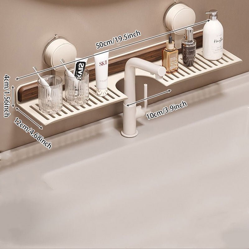 Nora Faucet Rack | No-Drill, Heavy-Duty Aluminum 3
