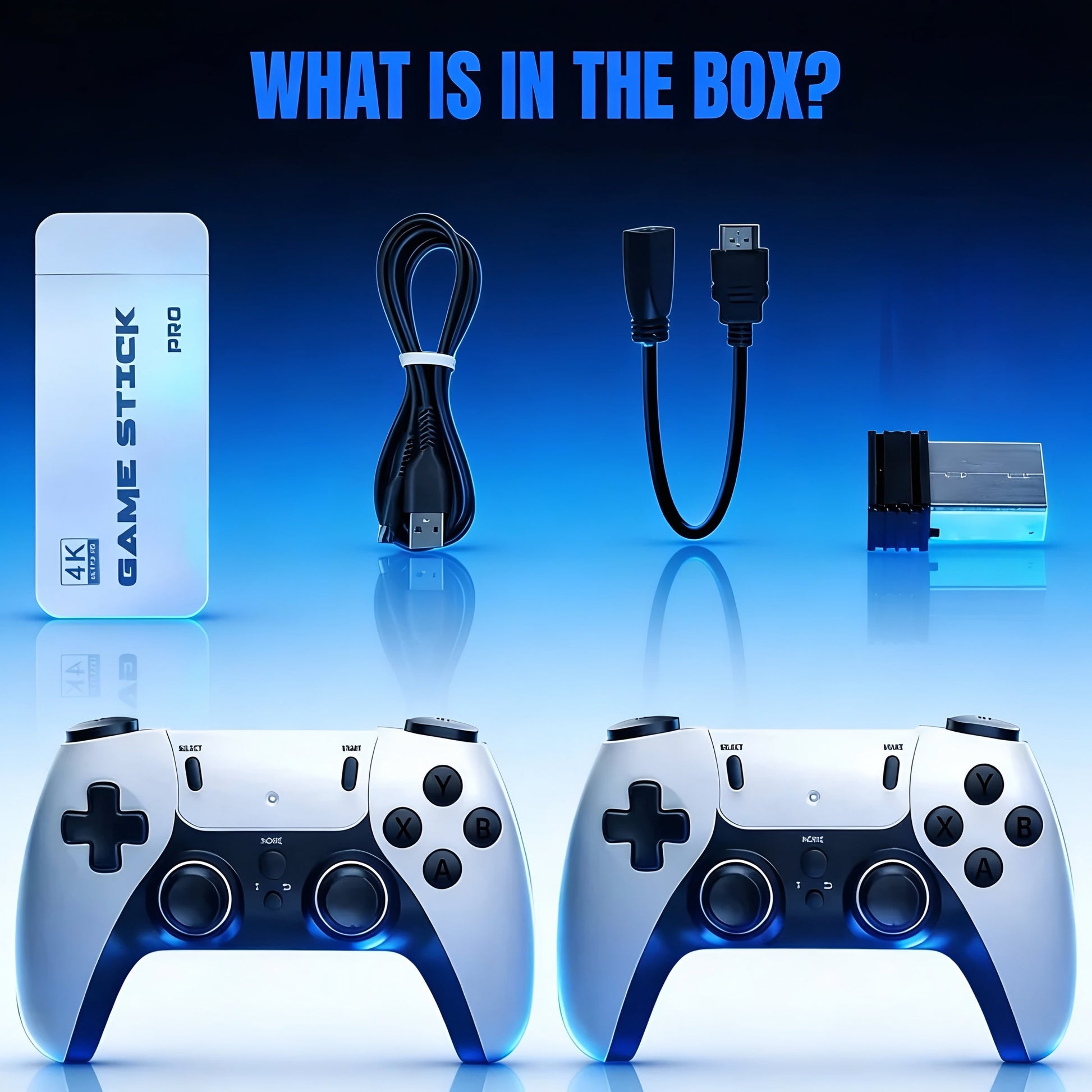 Pixel Retro Game Stick | Preloaded Classic Games, 4K Support 3