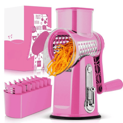 QuickSlice Vegetable Slicer | Rotary, Precision Blades, Compact Design 11