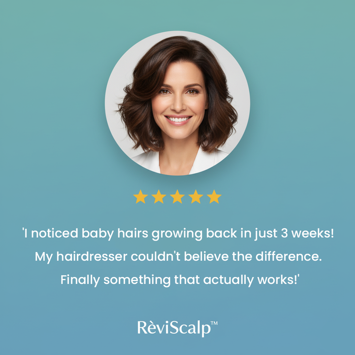 RaviScalp Hair Regrowth Solution | Natural Ingredients, Non-Invasive Hair Loss Treatment for Men &amp; Women 4
