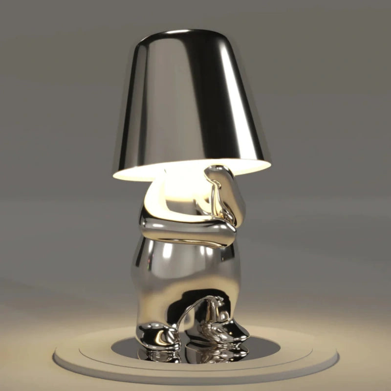 RayDude Artistic Lamp | Dimmable, Rechargeable Resin Design 10