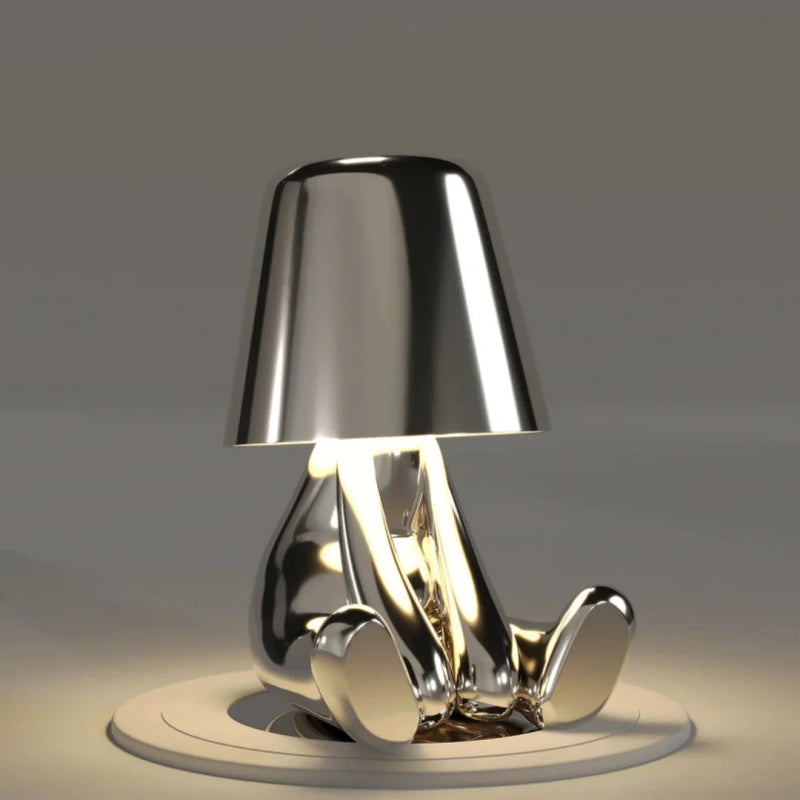 RayDude Artistic Lamp | Dimmable, Rechargeable Resin Design 12