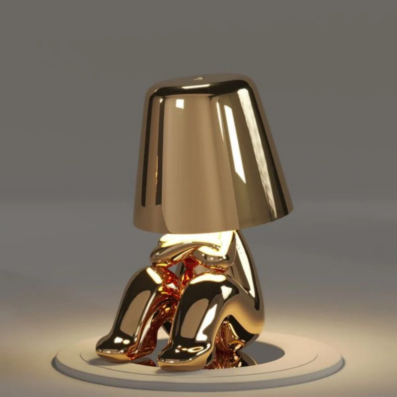 RayDude Artistic Lamp | Dimmable, Rechargeable Resin Design 13