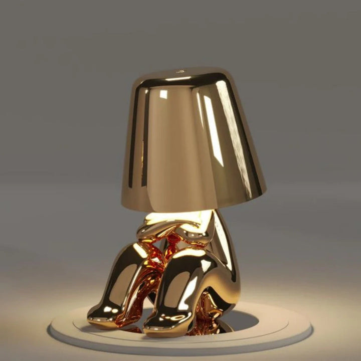 RayDude Artistic Lamp | Dimmable, Rechargeable Resin Design 13