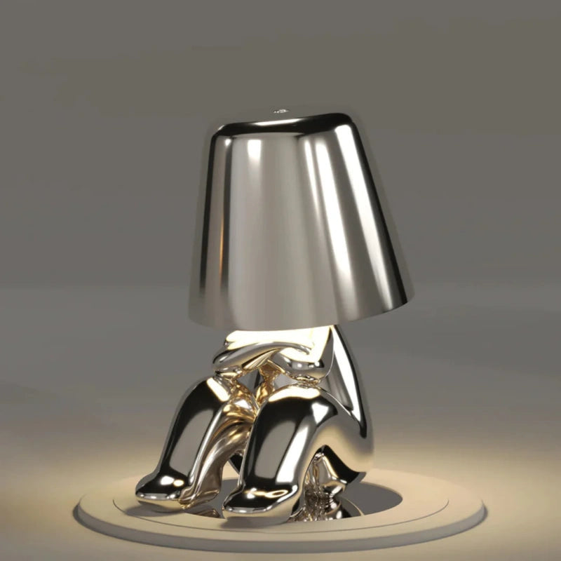 RayDude Artistic Lamp | Dimmable, Rechargeable Resin Design 14