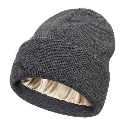 SatinCrest Wool Hat | Satin Lined for Hair Protection, Warm & Cozy 4