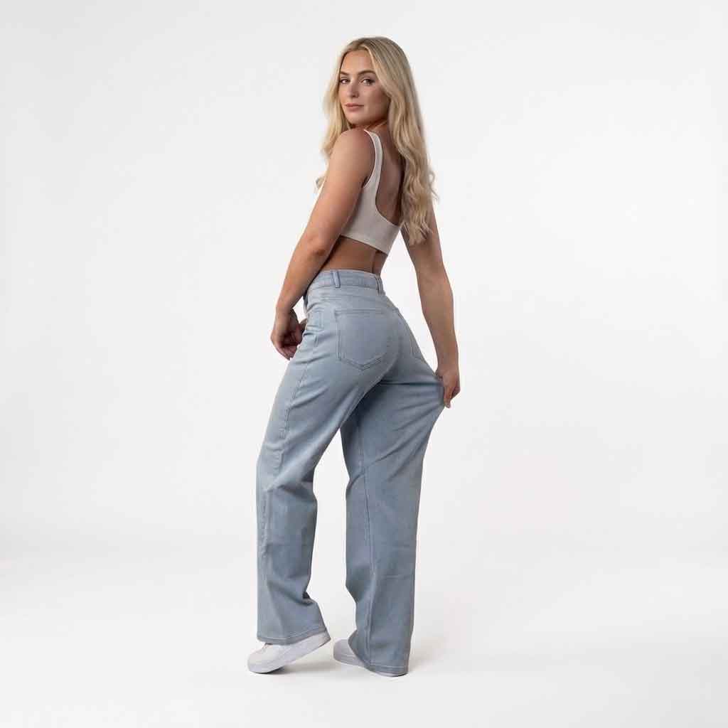 Sculpt Wide Leg Jeans Women | Curve-Sculpt Technology, Comfort Fit 0