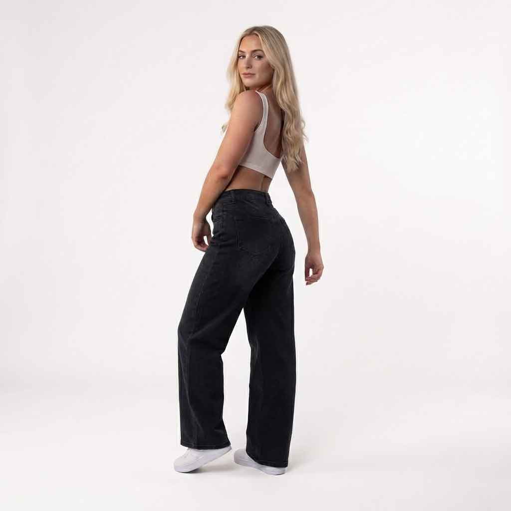 Sculpt Wide Leg Jeans Women | Curve-Sculpt Technology, Comfort Fit 11