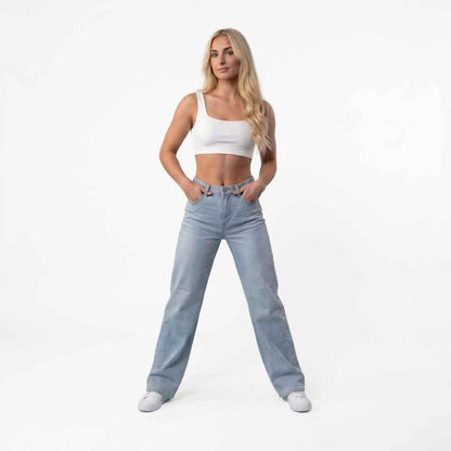 Sculpt Wide Leg Jeans Women | Curve-Sculpt Technology, Comfort Fit 2