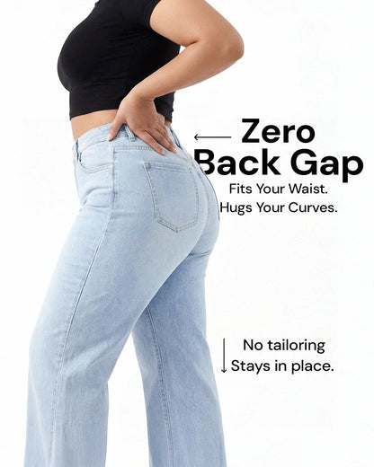 Sculpt Wide Leg Jeans | High Waisted, Black Denim for Women 2