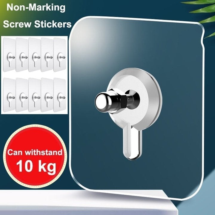 Sena Wall Hooks | Self-Adhesive, Heavy-Duty Coat Hooks for Wall 2