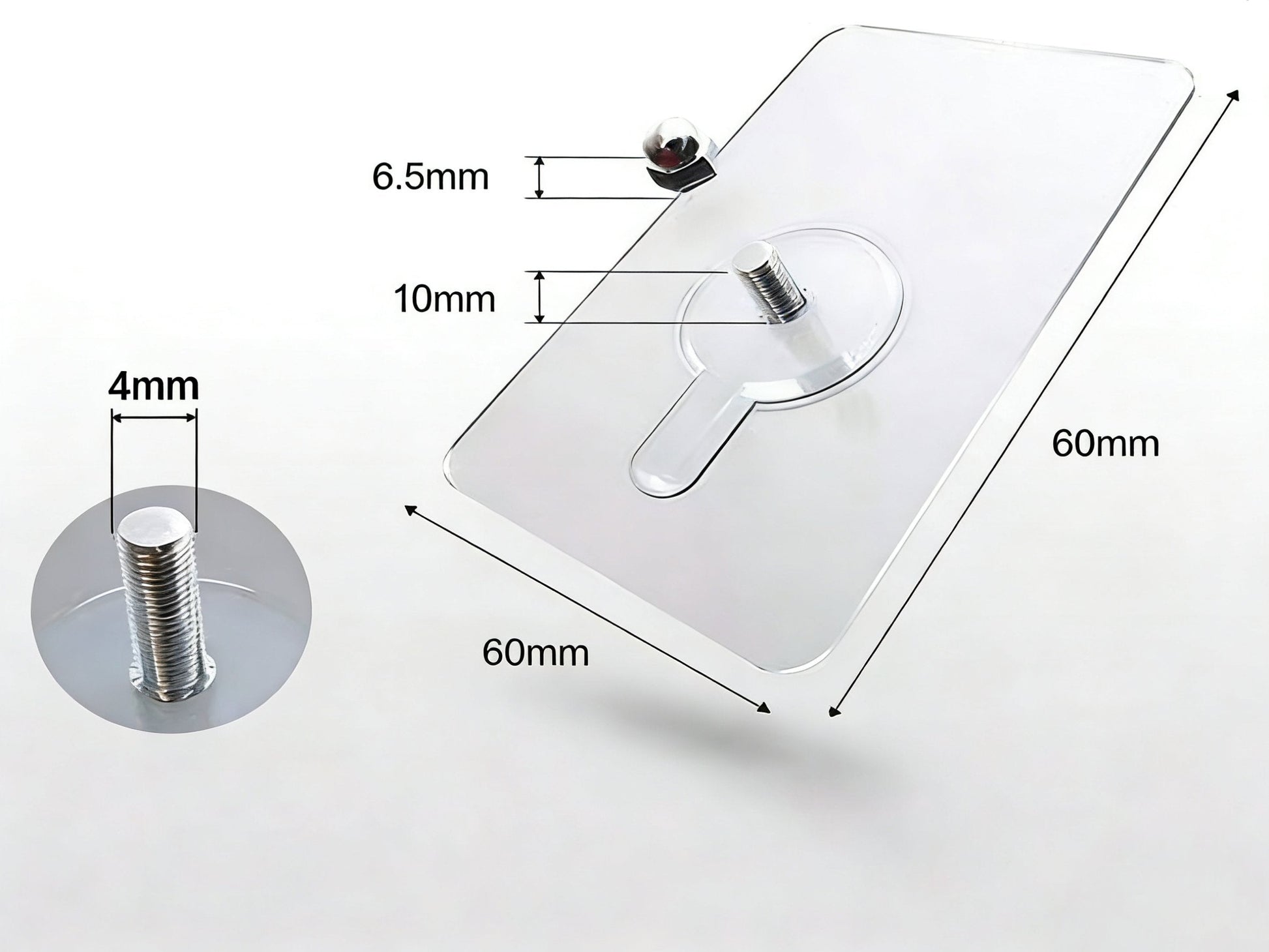 Sena Wall Hooks | Self-Adhesive, Heavy-Duty Coat Hooks for Wall 6